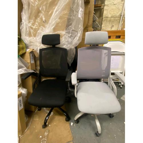High Back Office Chairs only ?60 each. Real Bargains Clearance Outlet