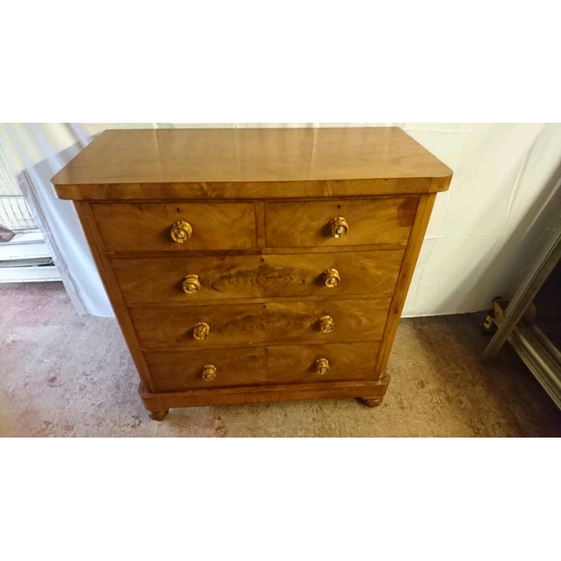Victorian mahogany draws