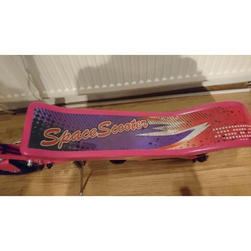 Pink Space Scooter