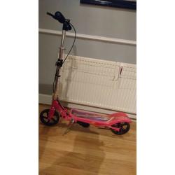 Pink Space Scooter