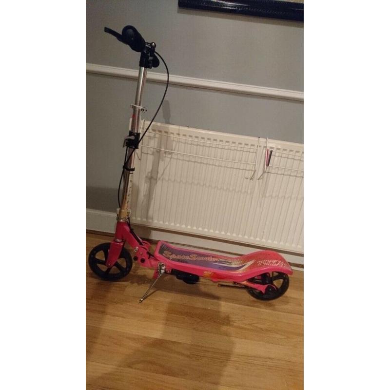 Pink Space Scooter