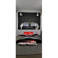 Ray-ban aviator sunglasses chrome