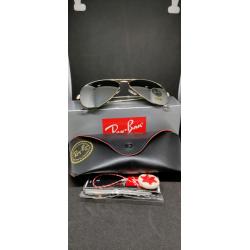 Ray-ban aviator sunglasses chrome