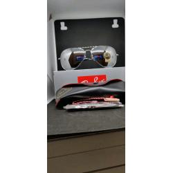 Ray-ban aviator sunglasses chrome