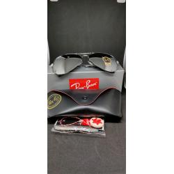 Ray-ban aviator sunglasses chrome