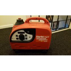 clarke 1000w. suitcase inverter generator.