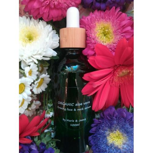 Organic Aloe Vera Firming Face & Neck Serum