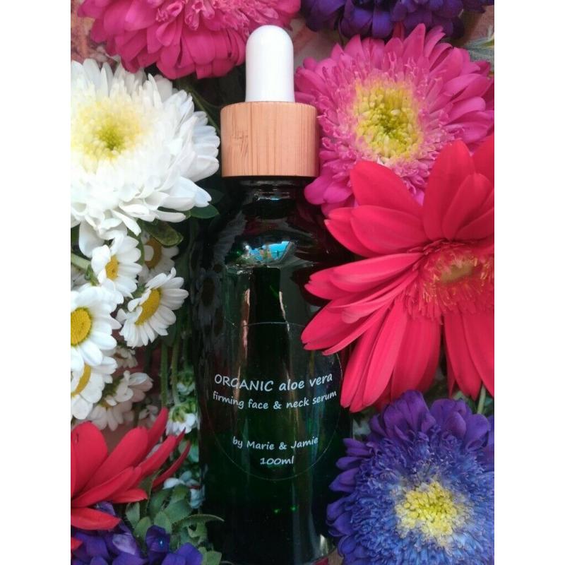 Organic Aloe Vera Firming Face & Neck Serum