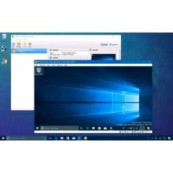 Windows 10 operating system, installation dvd + VIRTUALBOX