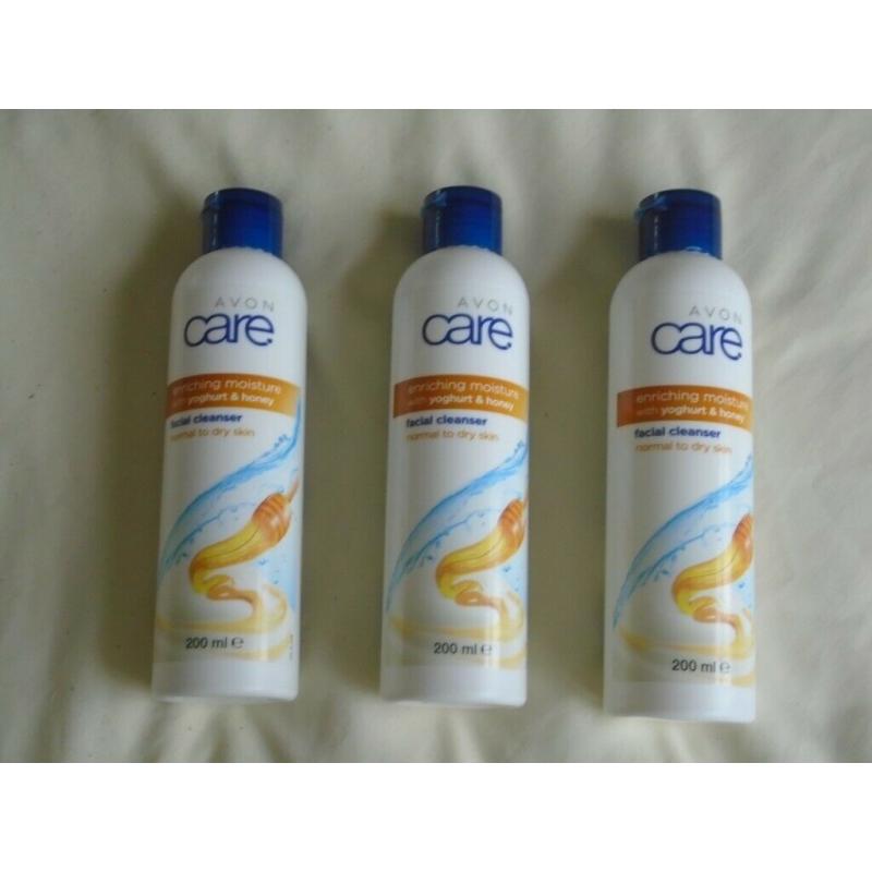 Avon Care Facial Cleanser x 3 - new
