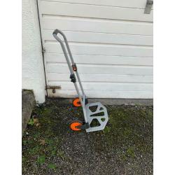 Foldable sack trolley