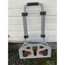 Foldable sack trolley