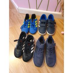 Addidas boys trainers ans football