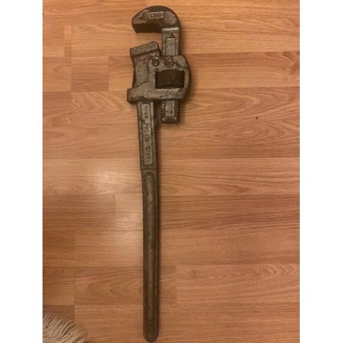 Record 24? stillson wrench