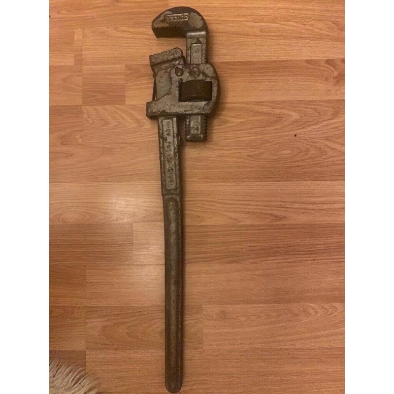 Record 24? stillson wrench