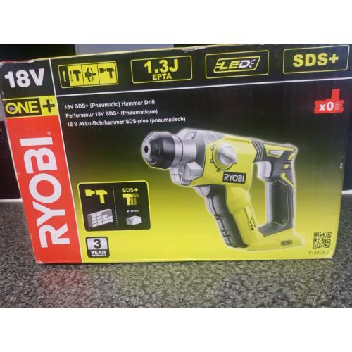 Ryobi one 18volt sds drill with chisel functions