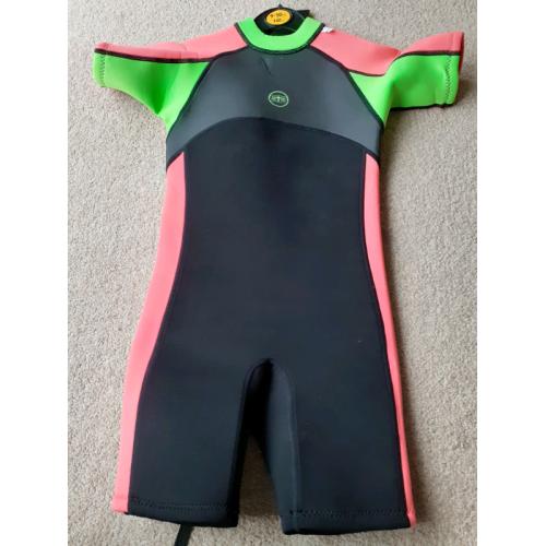 TWF 9-10 year short wetsuit