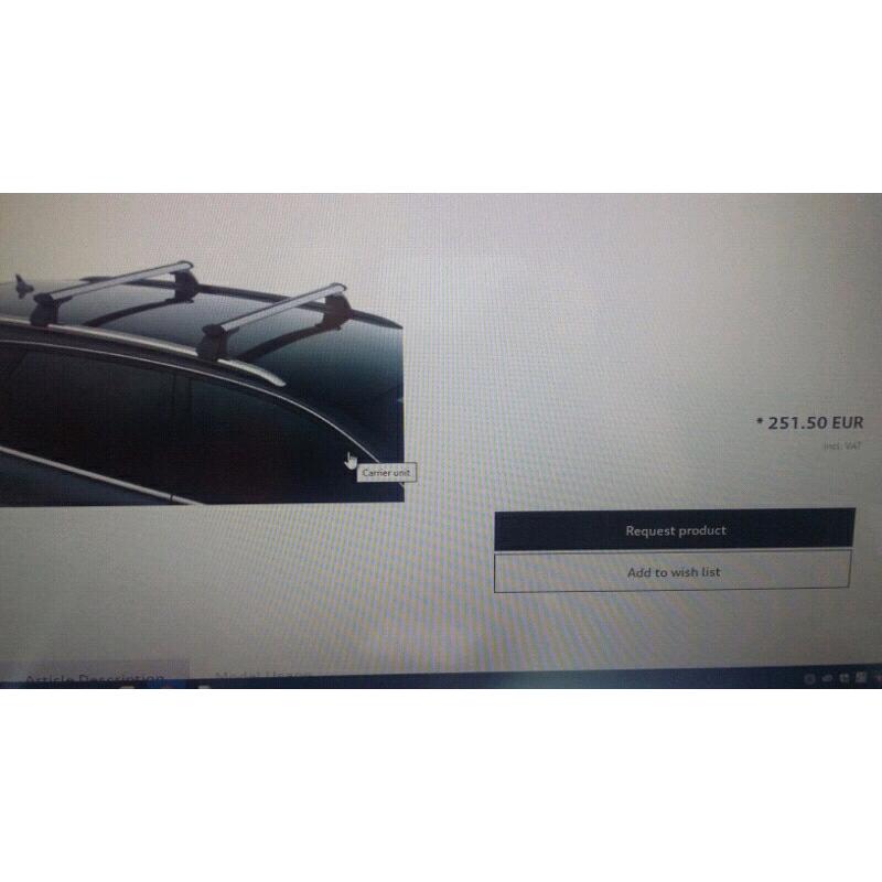 AUDI Q SERIES ROOF RACK