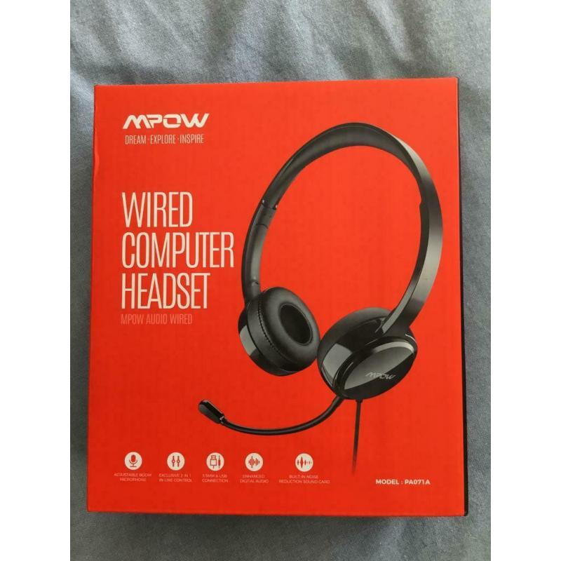 Mpow PA071A wired computer headset