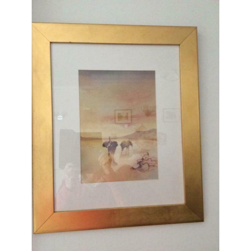 Prints of African wildlife scenes