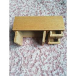 Antique dolls house furniture.
