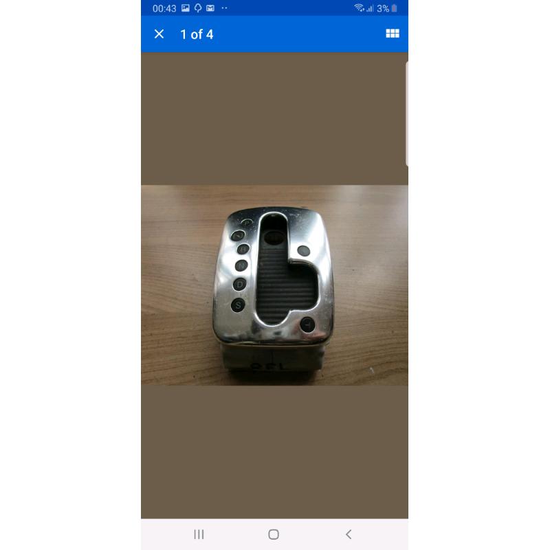 Audi sline automaric Dsg gear level handle selector shifter surround S