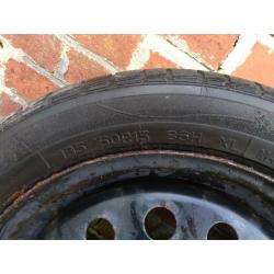 2 winter/snow tyres, Nangkang Snow SV2, 195/50 R15 86H