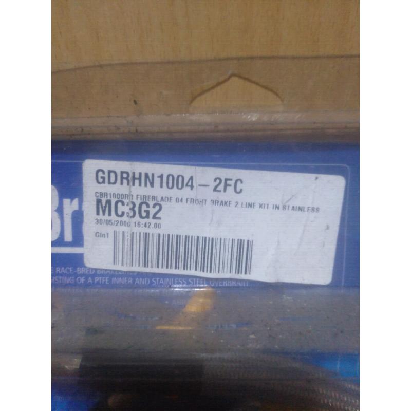 Honda cbr1000rr Goodridge hoses