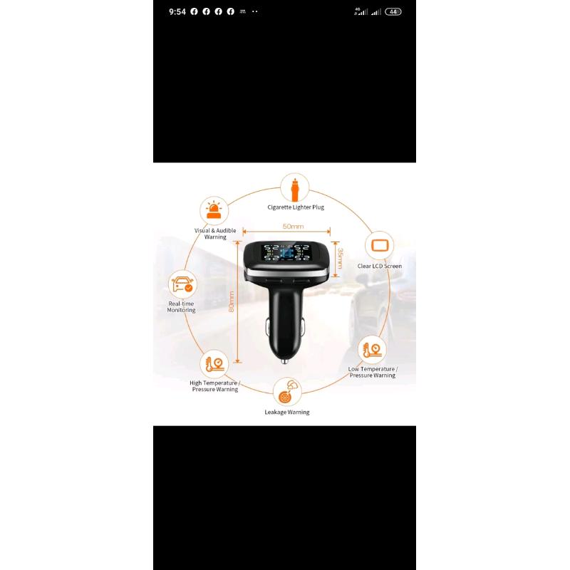 WAS 29.99! TYRE PRESSURE MONITORING SYSTEM