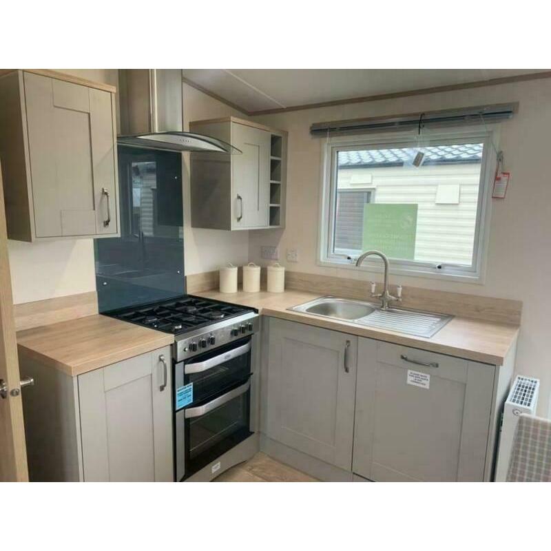 2 bed static caravan for sale, Lyons Robin Hood, North Wales