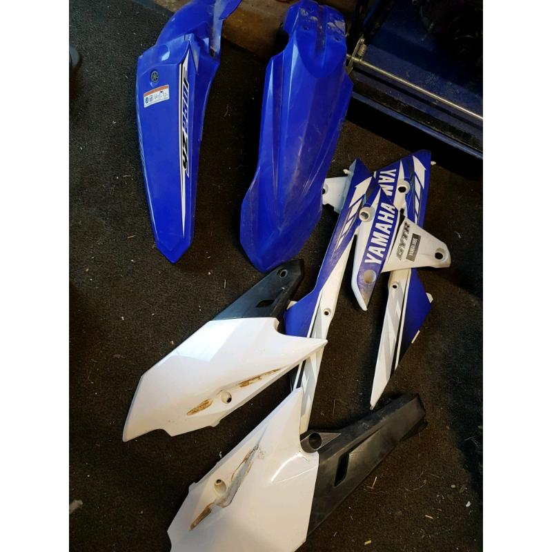 Yamaha YZ250F genuine plastics