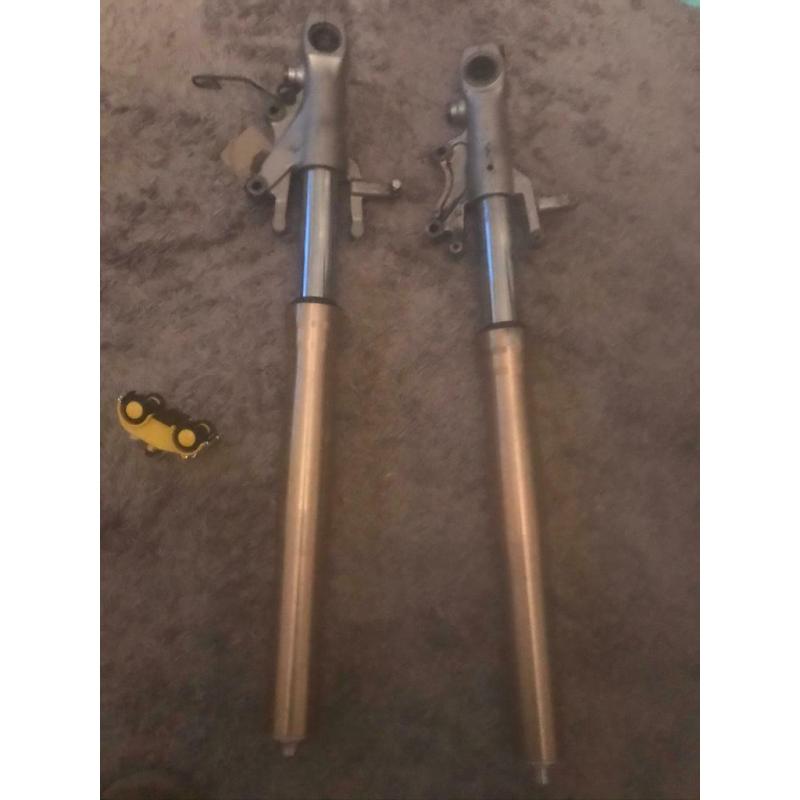 Zx7r front forks