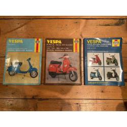 Vespa Haynes workshop manuals motorbike scooter