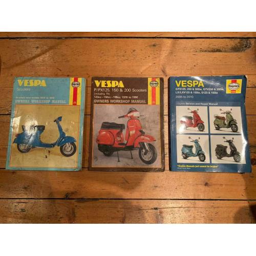 Vespa Haynes workshop manuals motorbike scooter