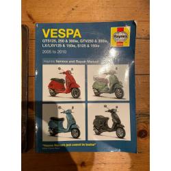Vespa Haynes workshop manuals motorbike scooter