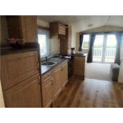 2 bedroom used static caravan FOR SALE AT TRECCO BAY WITH A SEAVIEW