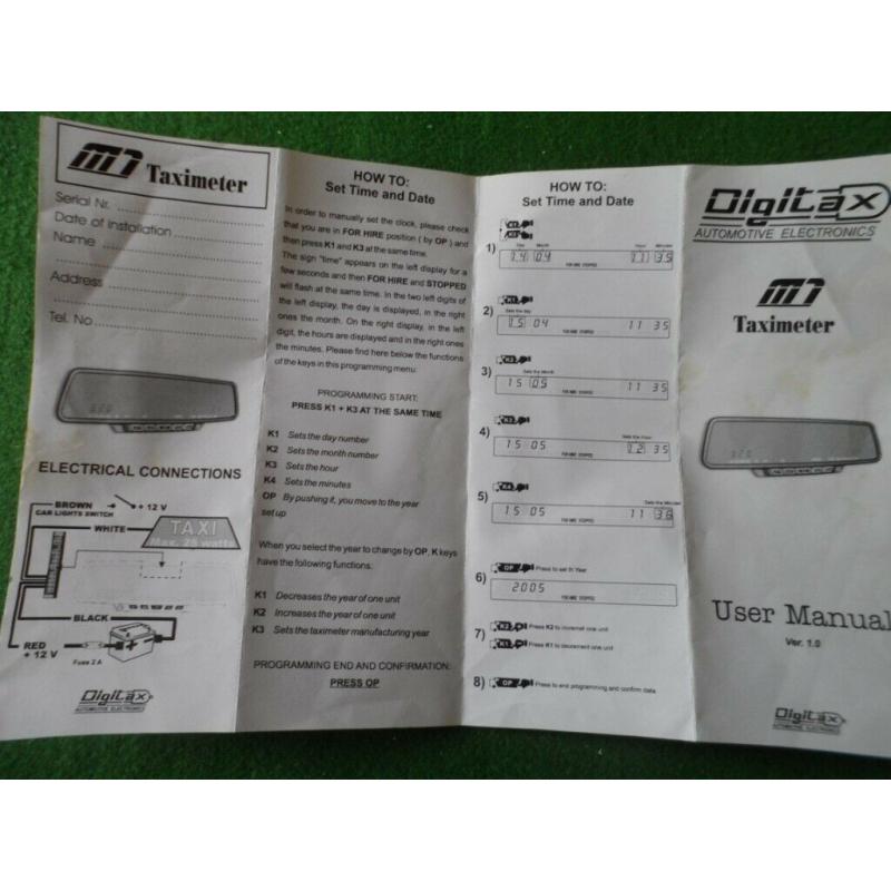 Taximeter + toplight