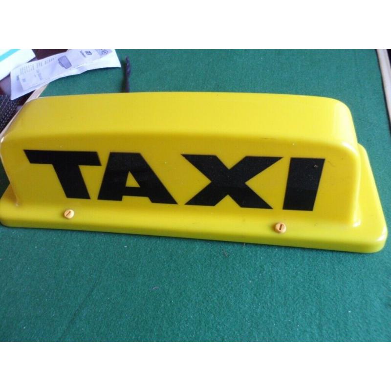 Taximeter + toplight