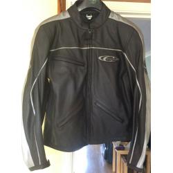 Men's Leather motorbike jacket