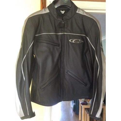 Men's Leather motorbike jacket