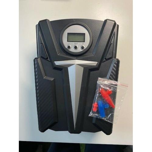 Tyre inflator for cars, bikes etc; powered by car cigarette lighter