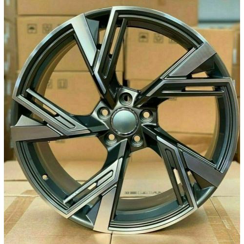 x4 18 Inch RS6 2020 Style Alloy Wheels 8J Et42 5x112 Audi TT A3 A4 Vw Golf Caddy
