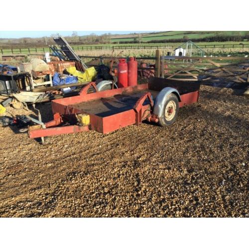 Lolode hydraulic plant trailer