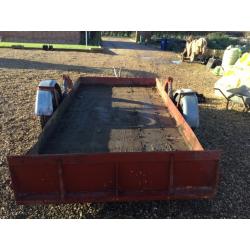 Lolode hydraulic plant trailer