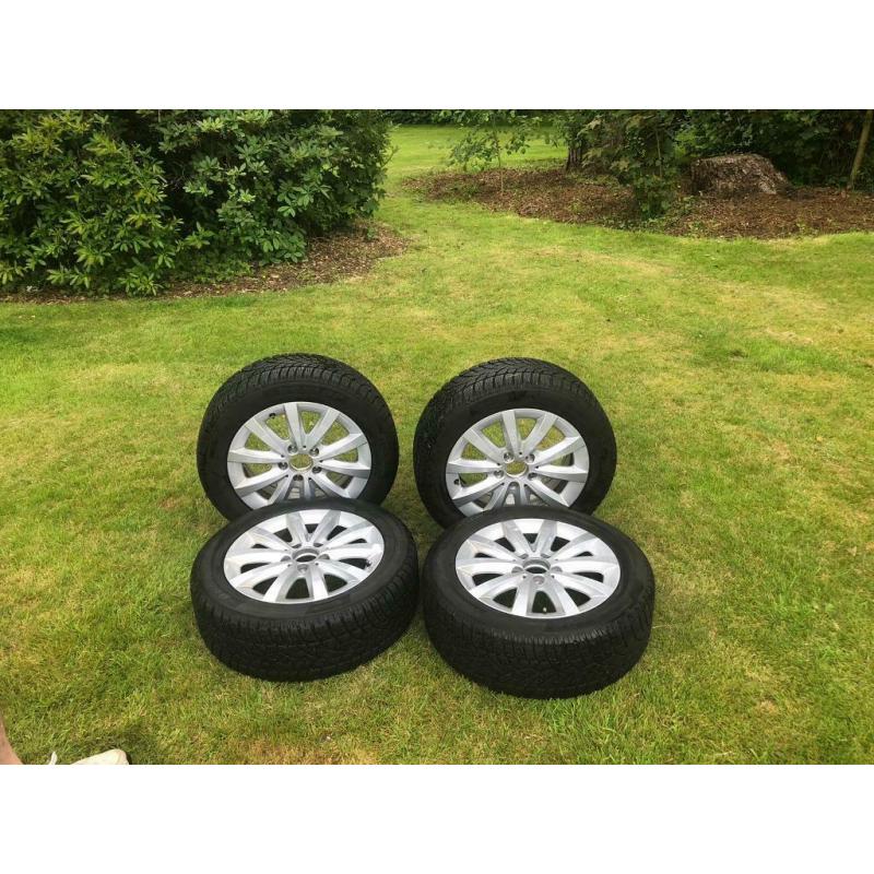 Mercedes Winter Tyres including alloy wheels