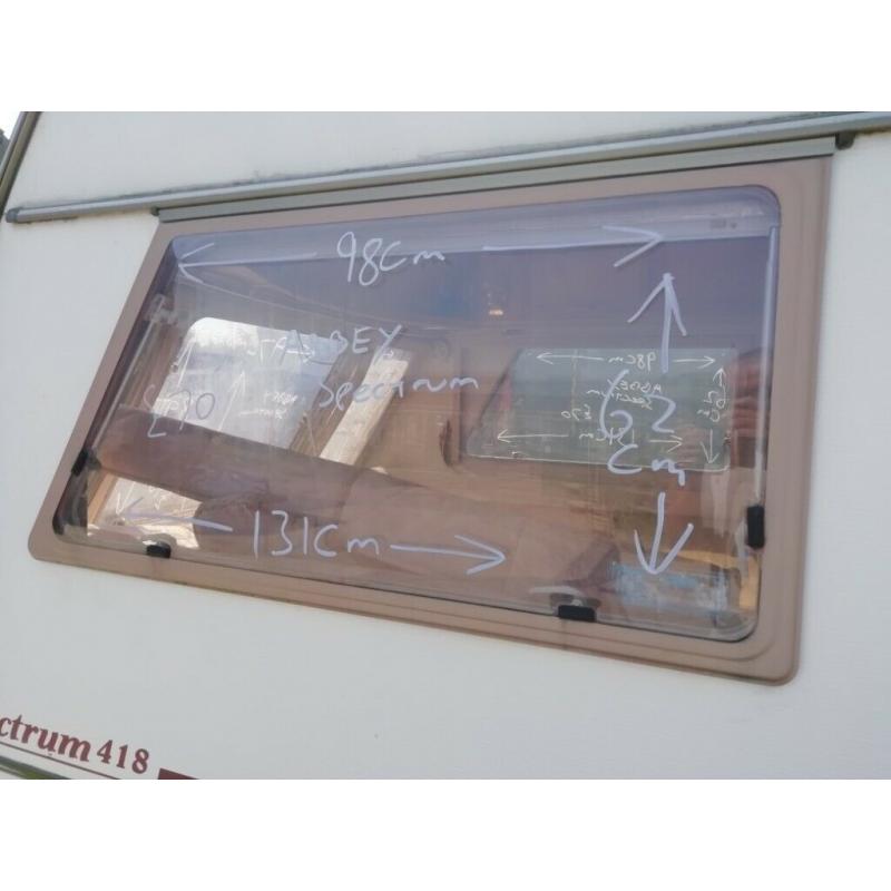 Abbey spectrum Caravan side window
