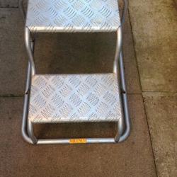 Milenco double aluminuium step in good condition