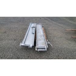 Set of ifor Williams trailer 12 x 6.6ft drop sides and posts