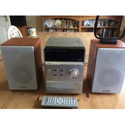 Panasonic CD stereo system