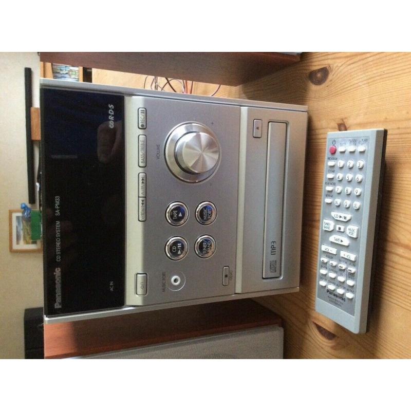 Panasonic CD stereo system